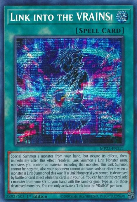 Link into the VRAINS!