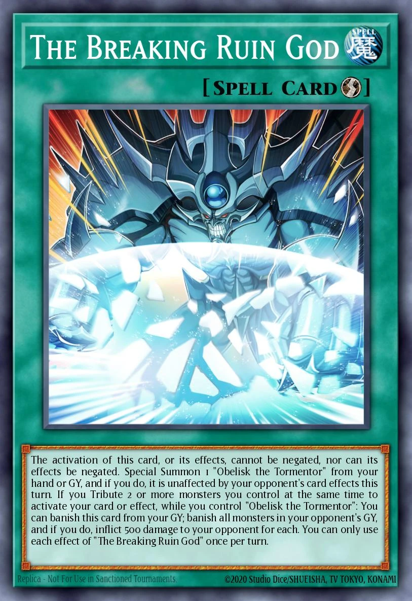 The Breaking Ruin God