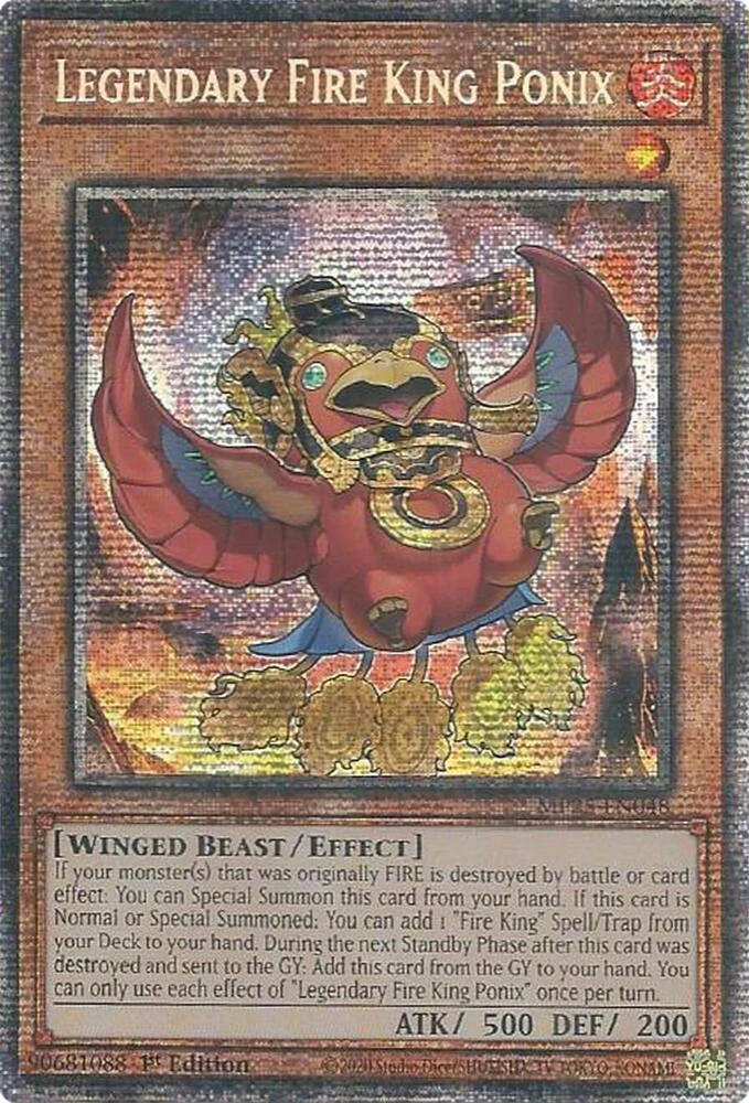 Legendary Fire King Ponix