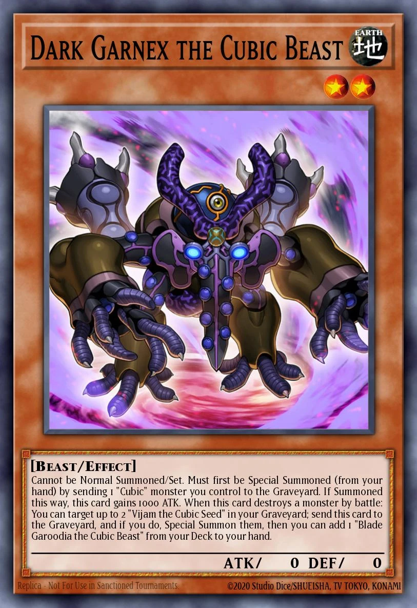 Dark Garnex the Cubic Beast