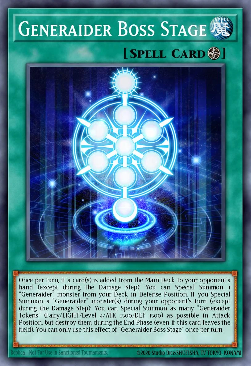 Generaider Boss Stage