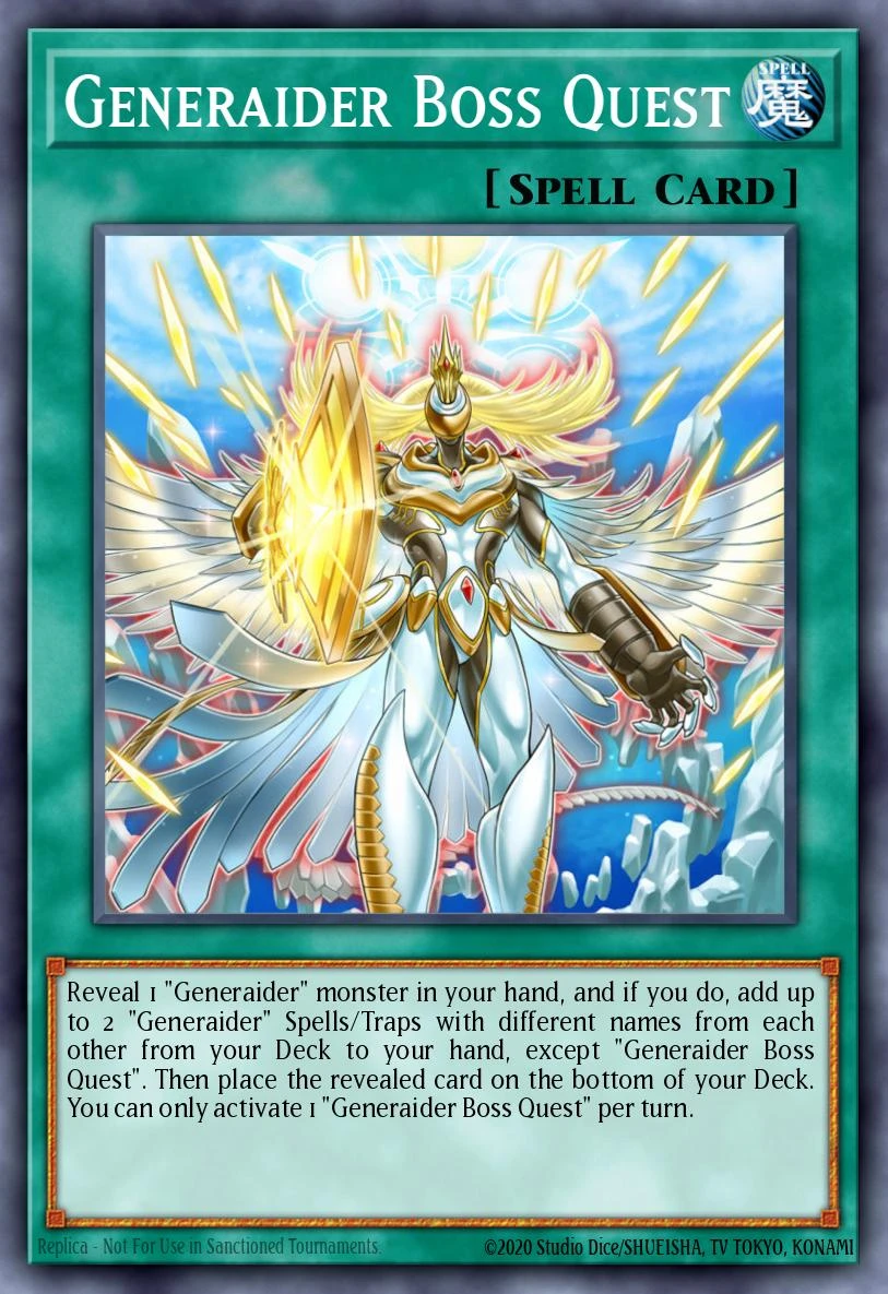 Generaider Boss Quest