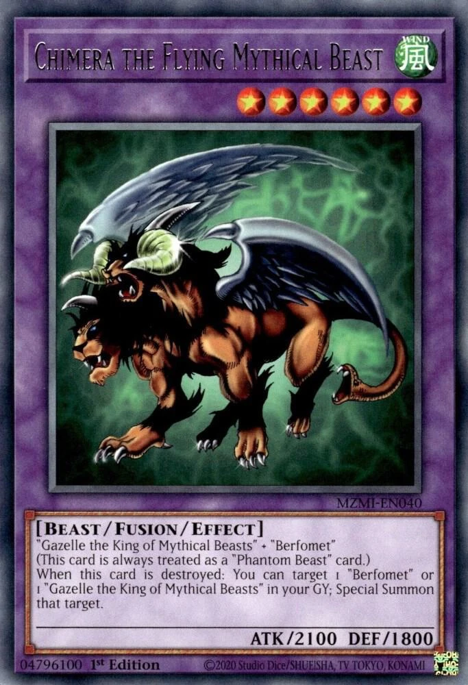 Chimera the Flying Mythical Beast