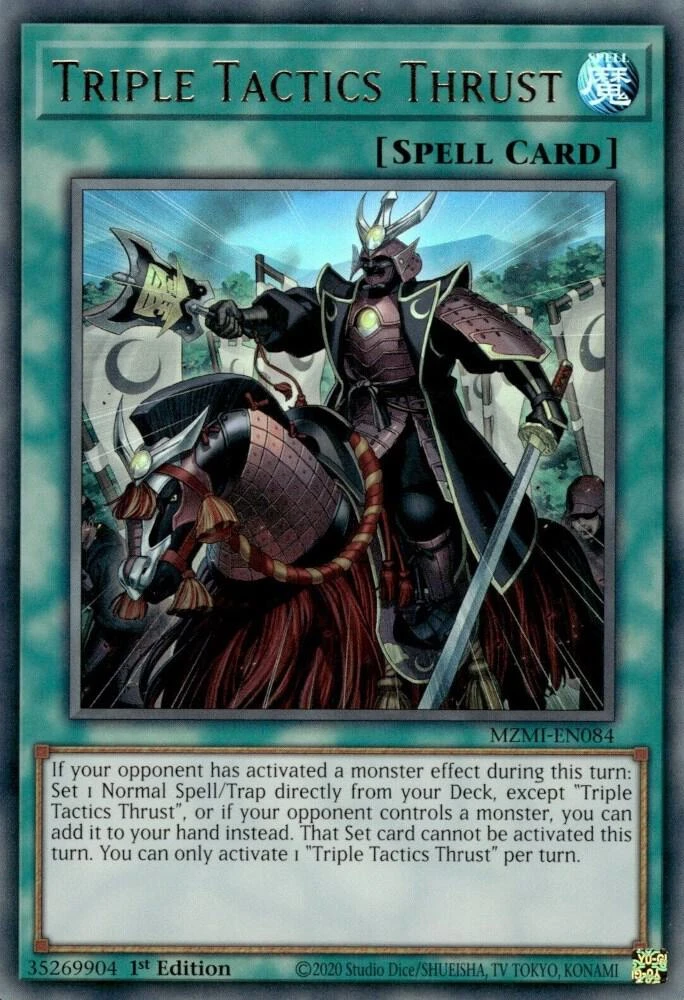 Triple Tactics Thrust