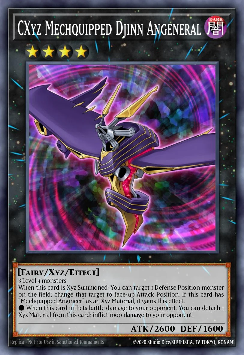 CXyz Mechquipped Djinn Angeneral