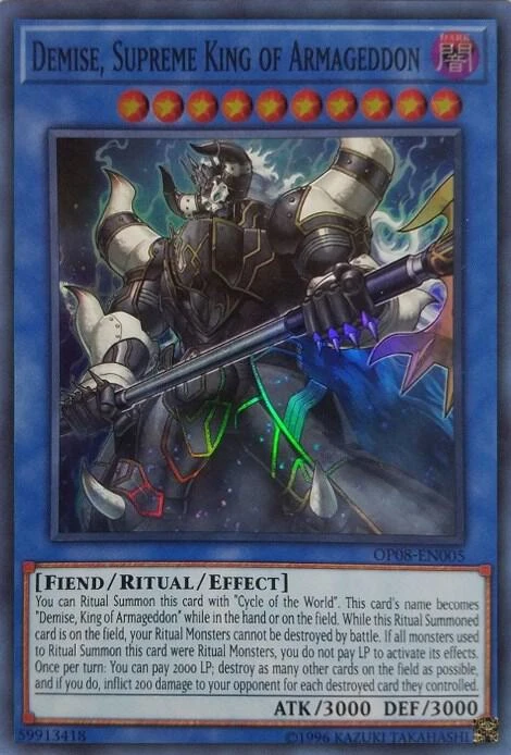 Demise, Supreme King of Armageddon