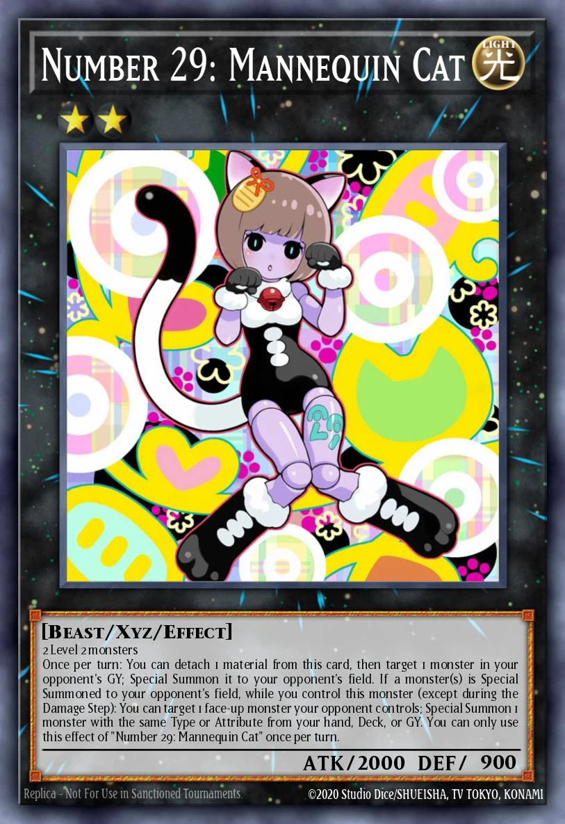 Number 29: Mannequin Cat