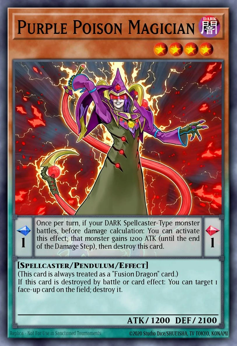 Purple Poison Magician