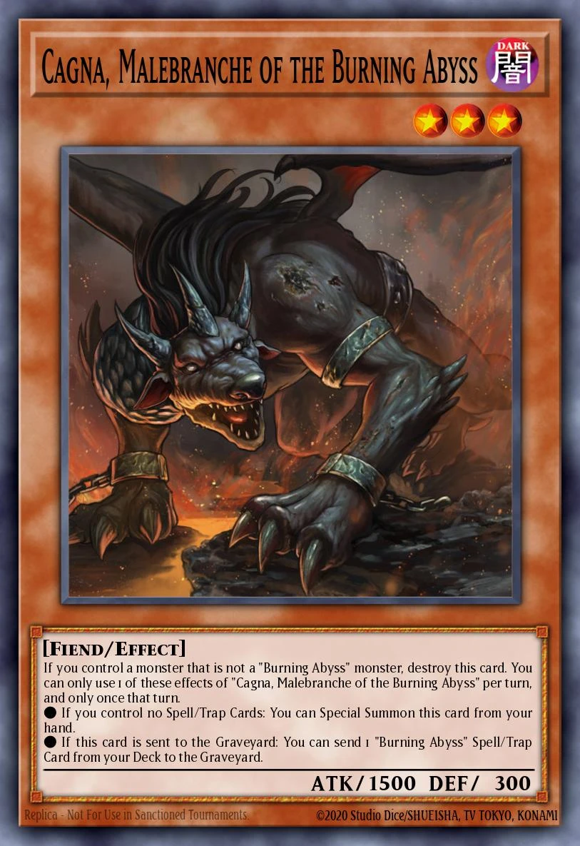 Cagna, Malebranche of the Burning Abyss