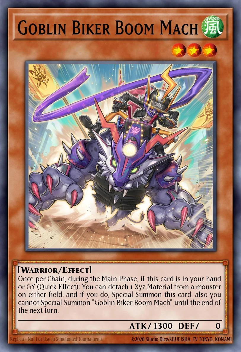 Goblin Biker Boom Mach