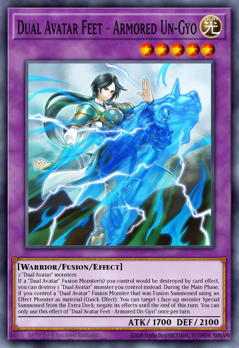 Dual Avatar Feet - Armored Un-Gyo