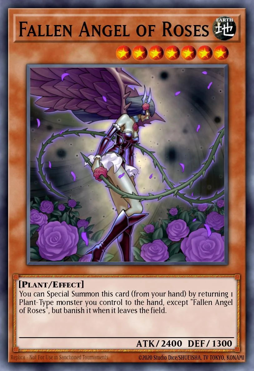 Fallen Angel of Roses