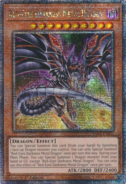 Red-Eyes Darkness Metal Dragon