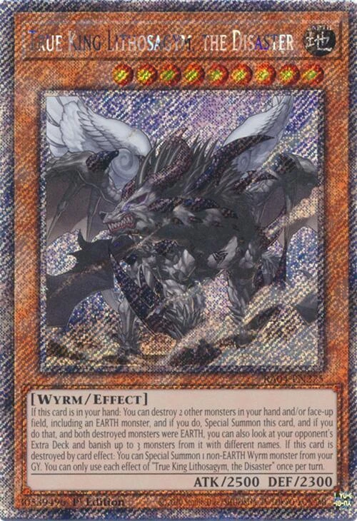 True King Lithosagym, the Disaster