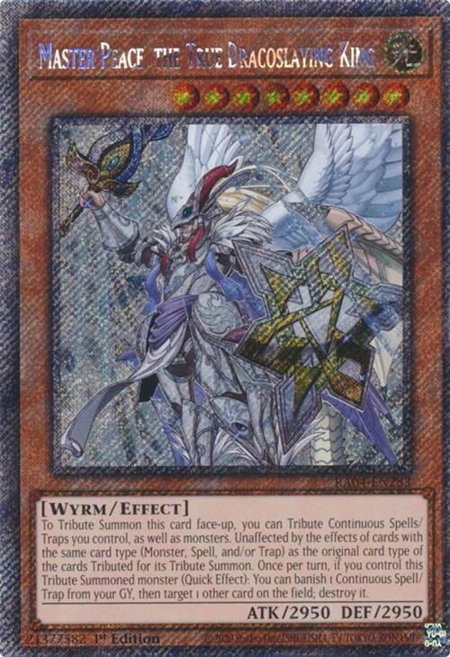 Master Peace, the True Dracoslaying King