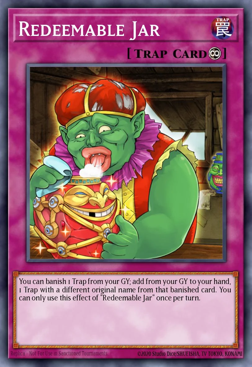 Redeemable Jar