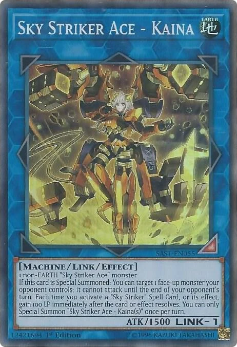 Sky Striker Ace - Kaina