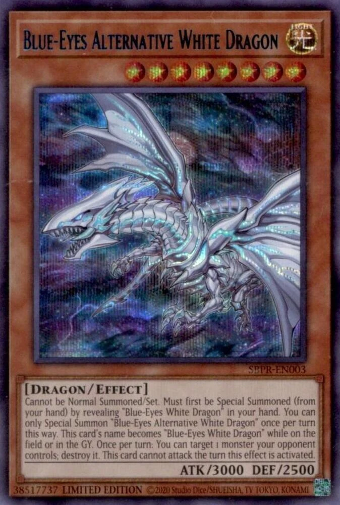 Blue-Eyes Alternative White Dragon