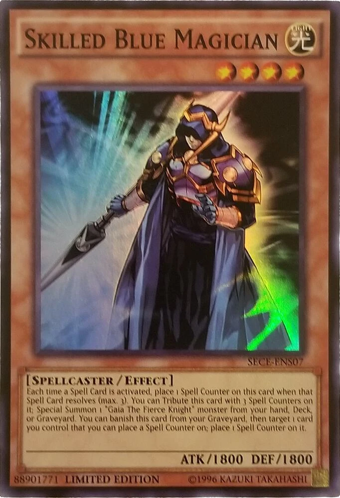 Skilled Blue Magician