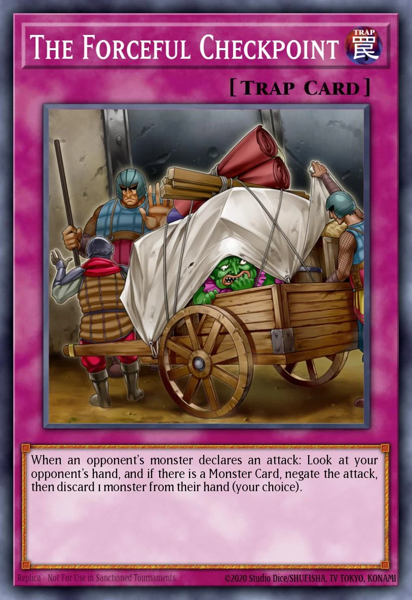 The Forceful Checkpoint