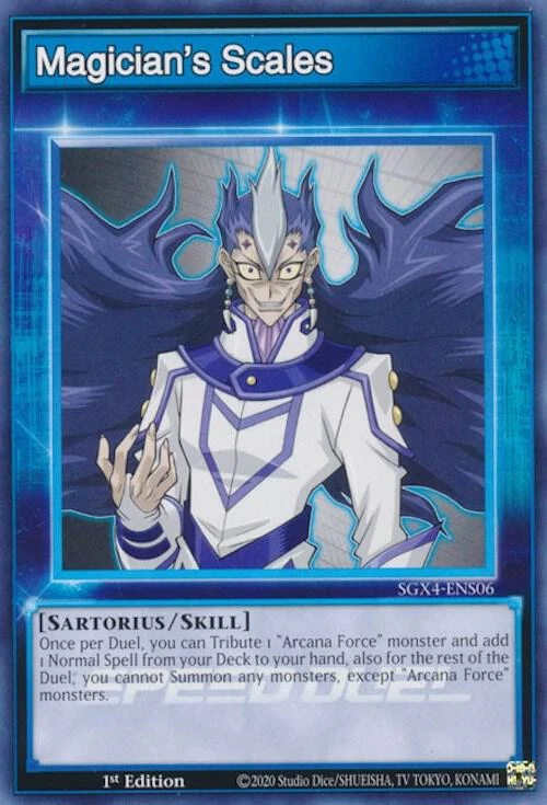 Magician's Scales (Skill Card)