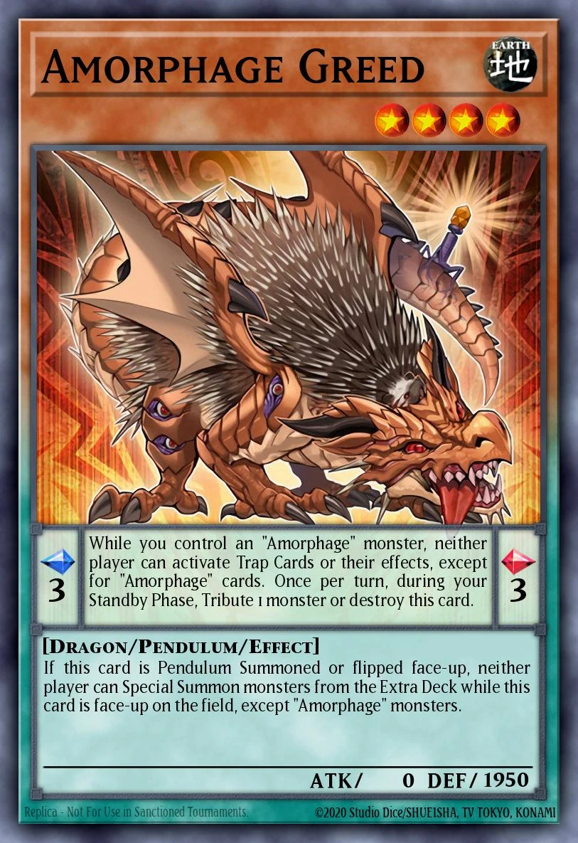 Amorphage Greed