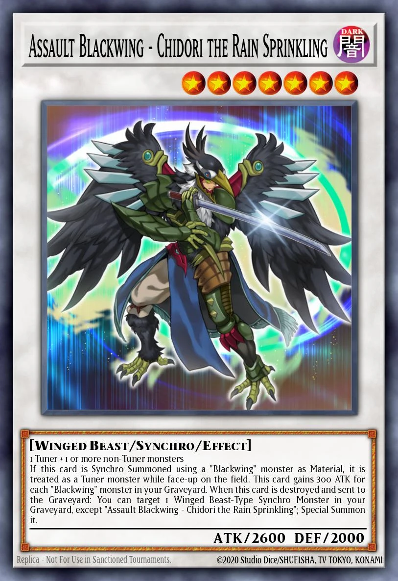 Assault Blackwing - Chidori the Rain Sprinkling