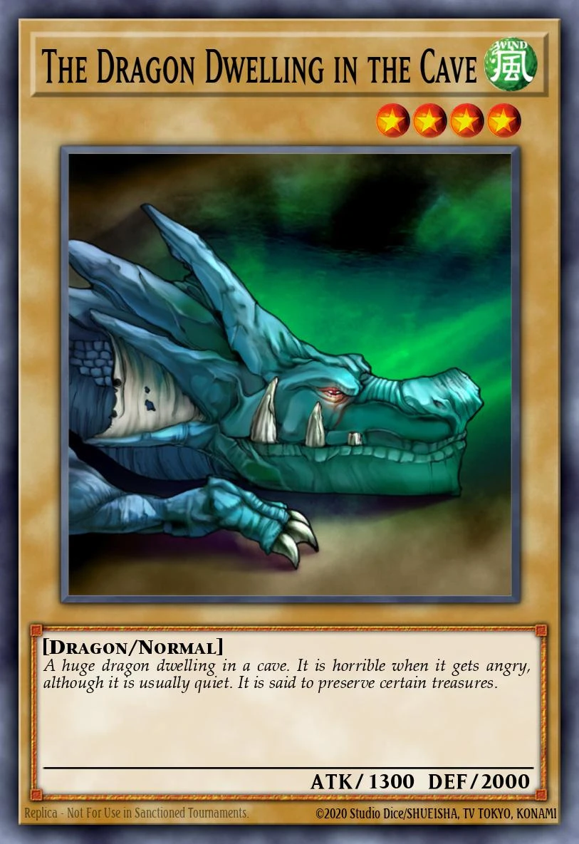 The Dragon Dwelling in the Cave