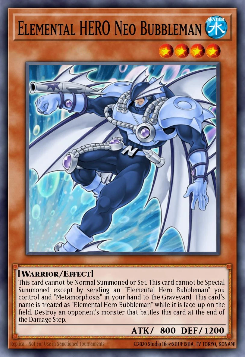 Elemental HERO Neo Bubbleman
