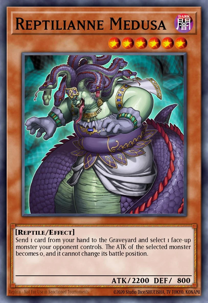 Reptilianne Medusa