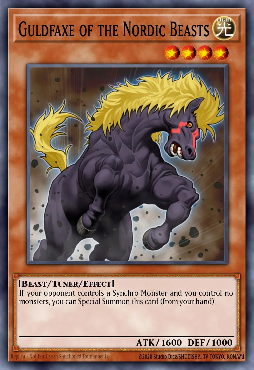 Guldfaxe of the Nordic Beasts