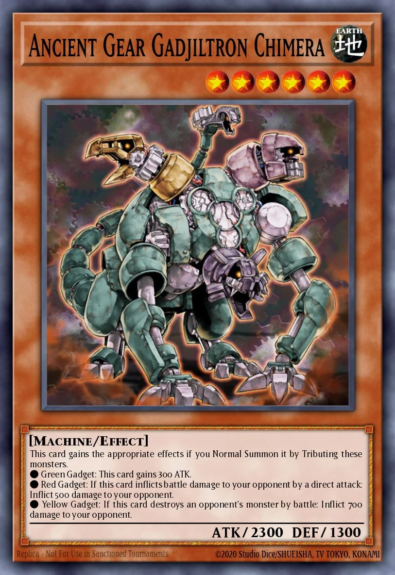 Ancient Gear Gadjiltron Chimera
