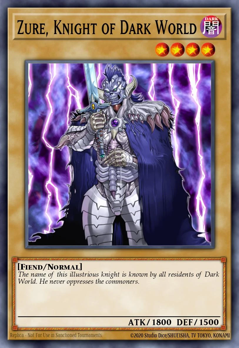 Zure, Knight of Dark World