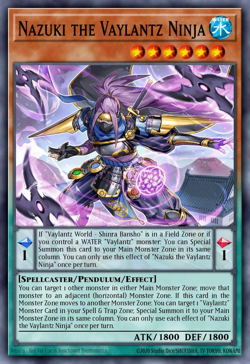 Nazuki the Vaylantz Ninja