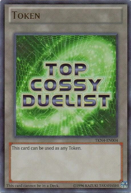 Token: Top Ranked COSSY Duelist (Blue)