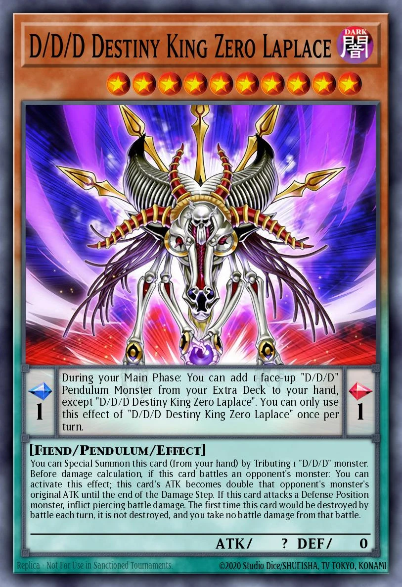 D/D/D Destiny King Zero Laplace