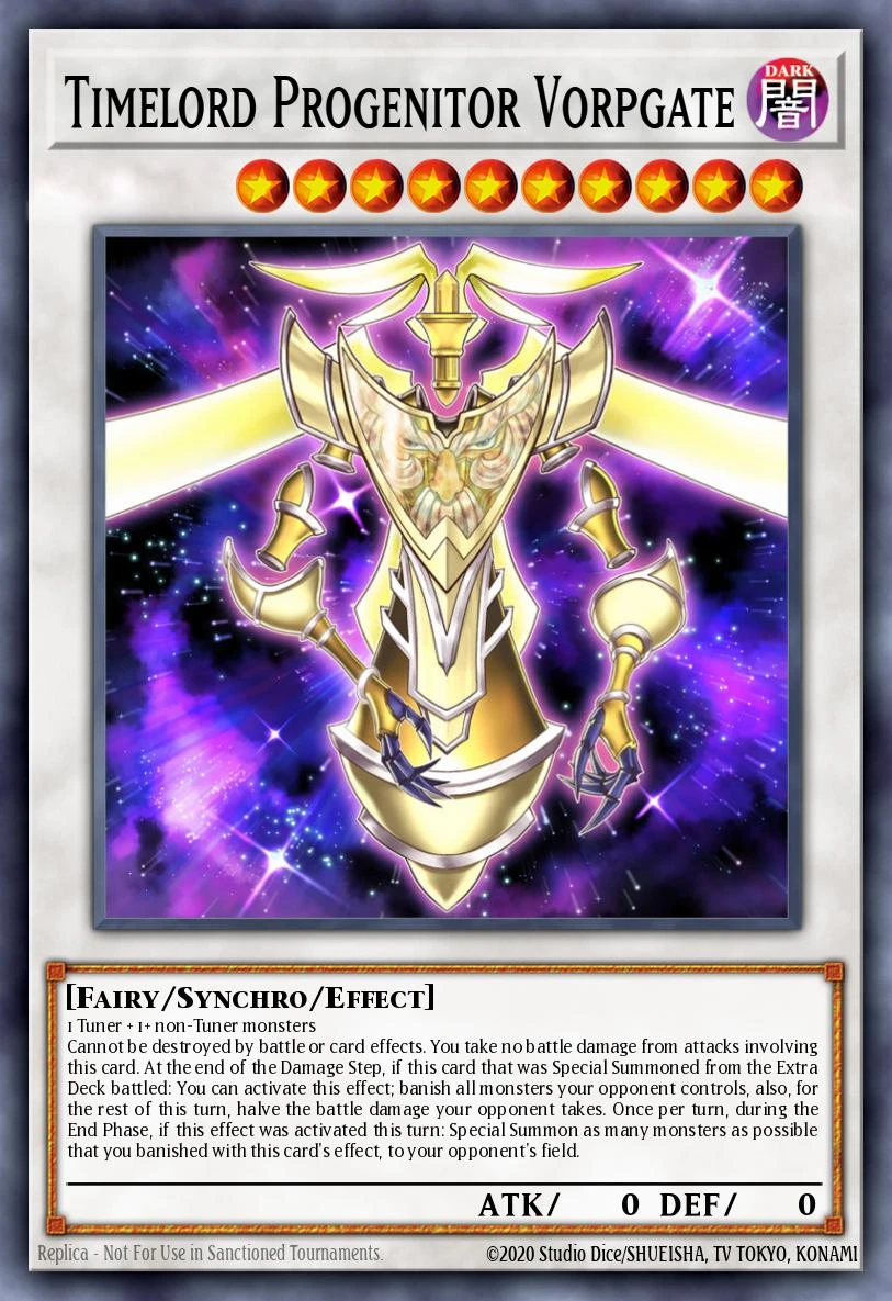 Timelord Progenitor Vorpgate