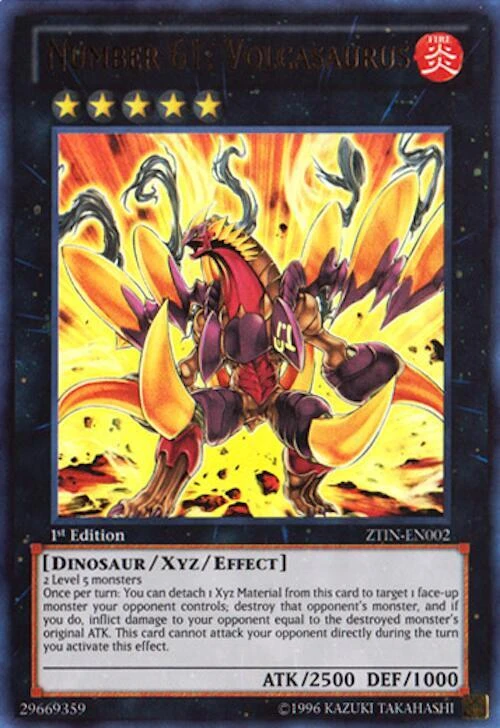 Number 61: Volcasaurus